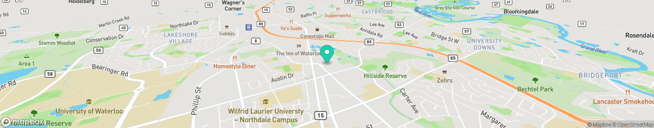 ev charging station on the map