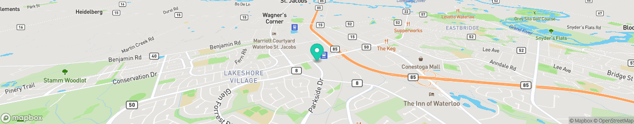 ev charging station on the map