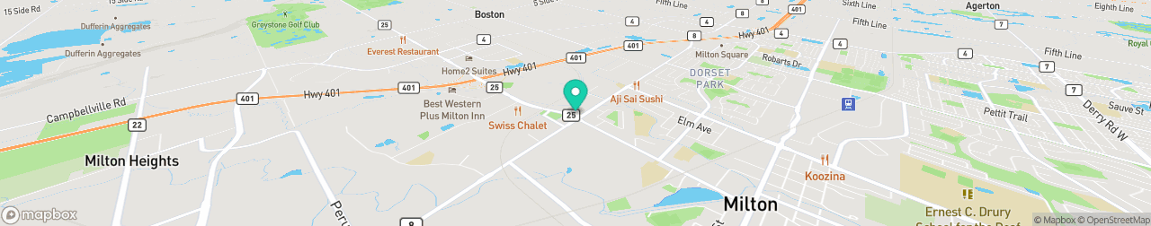 ev charging station on the map
