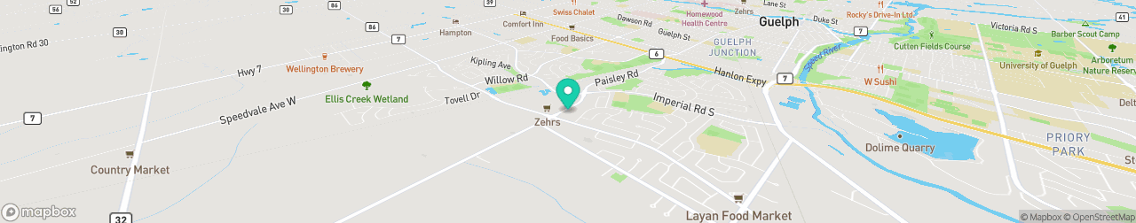 ev charging station on the map