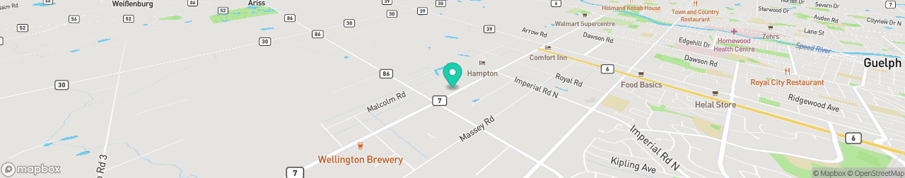 ev charging station on the map