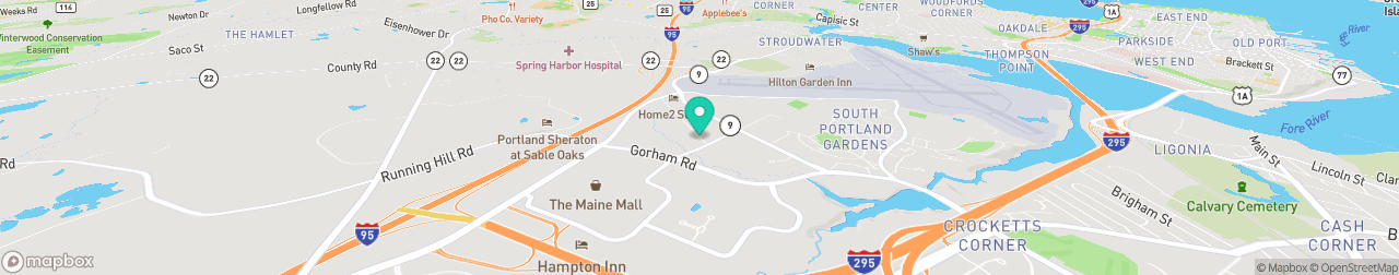 ev charging station on the map