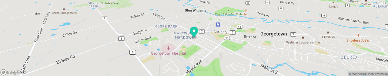 ev charging station on the map