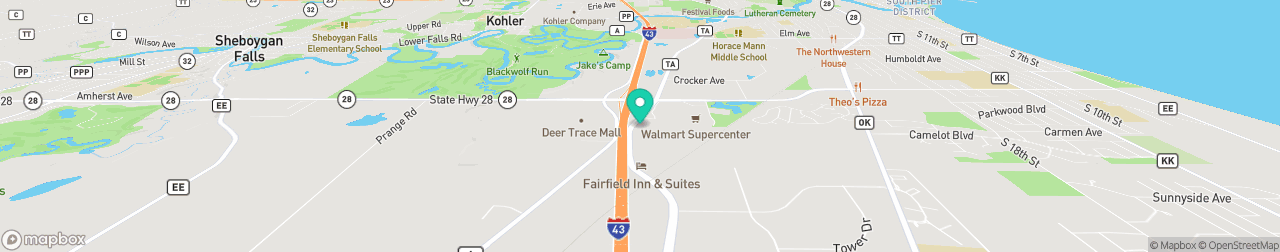 ev charging station on the map
