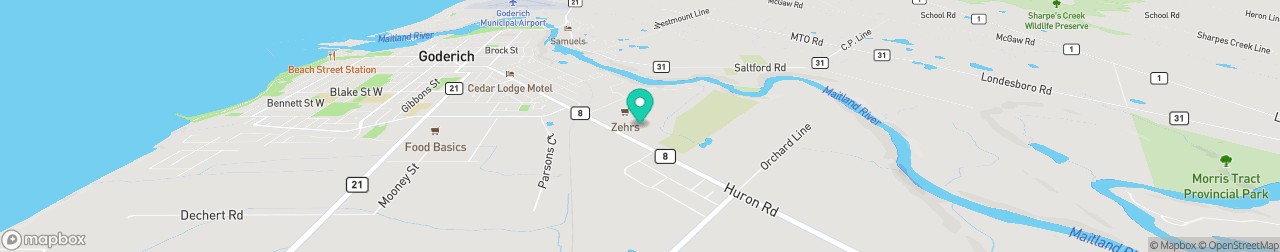 ev charging station on the map