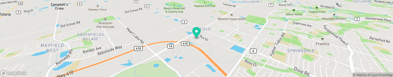 ev charging station on the map