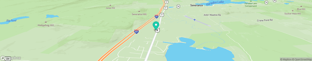 ev charging station on the map