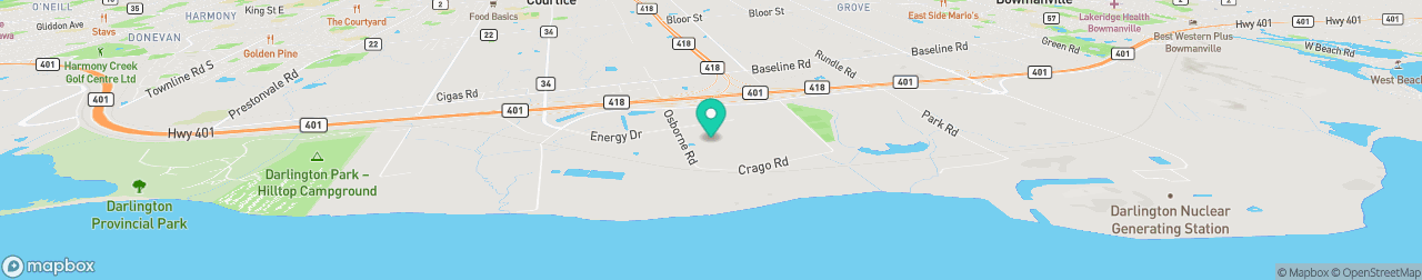 ev charging station on the map