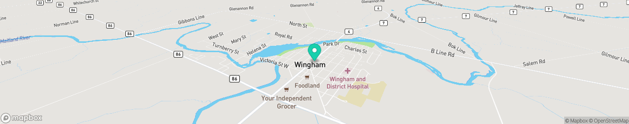 ev charging station on the map