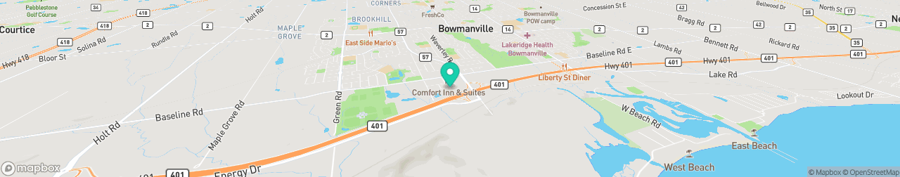 ev charging station on the map