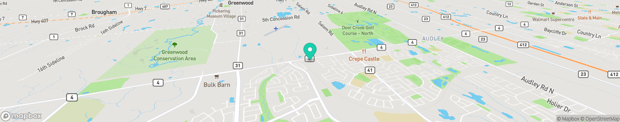ev charging station on the map