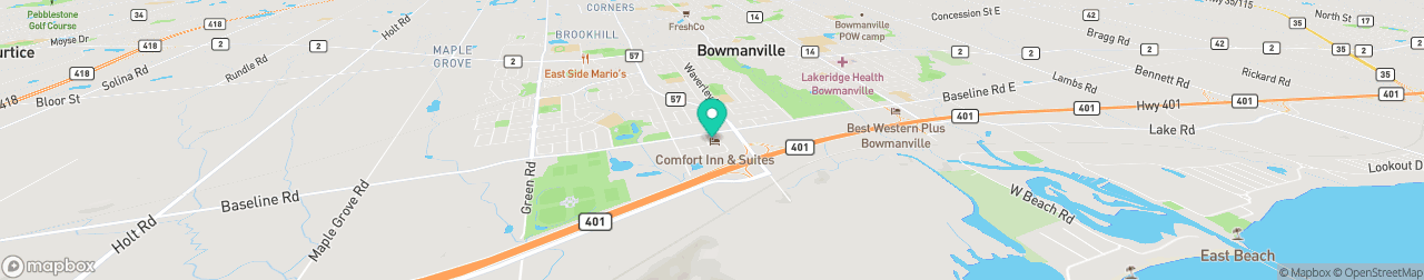 ev charging station on the map