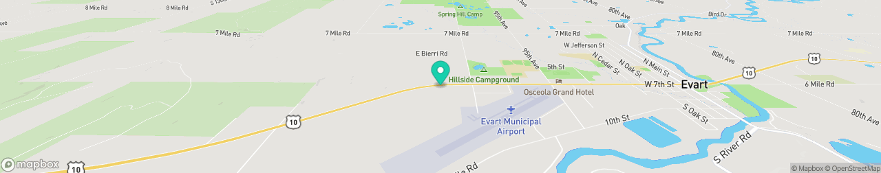 ev charging station on the map