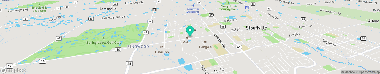 ev charging station on the map