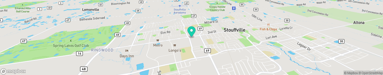 ev charging station on the map