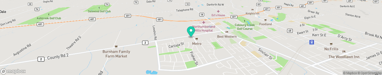ev charging station on the map
