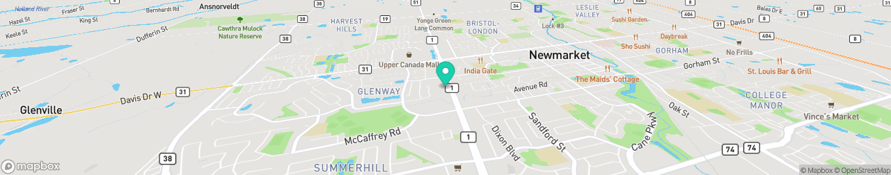 ev charging station on the map