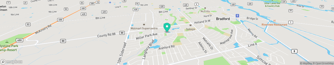 ev charging station on the map