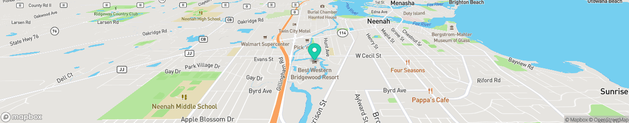ev charging station on the map