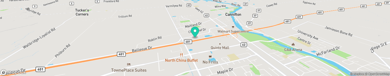 ev charging station on the map