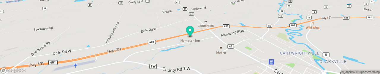 ev charging station on the map