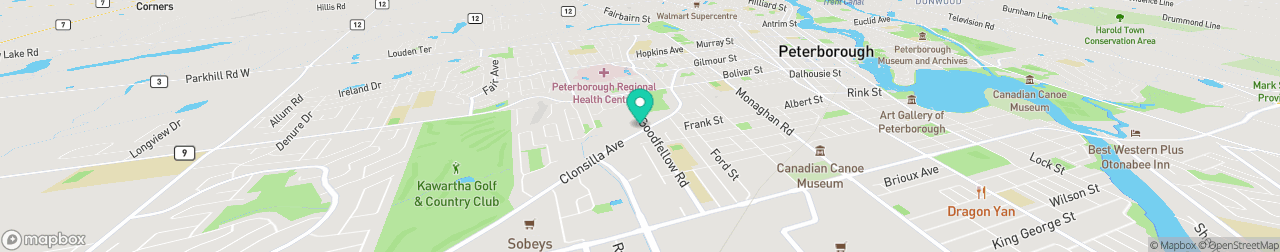 ev charging station on the map