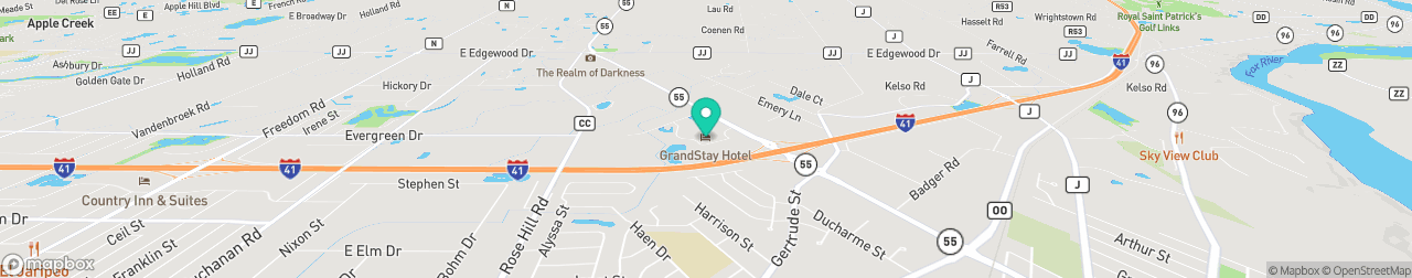 ev charging station on the map