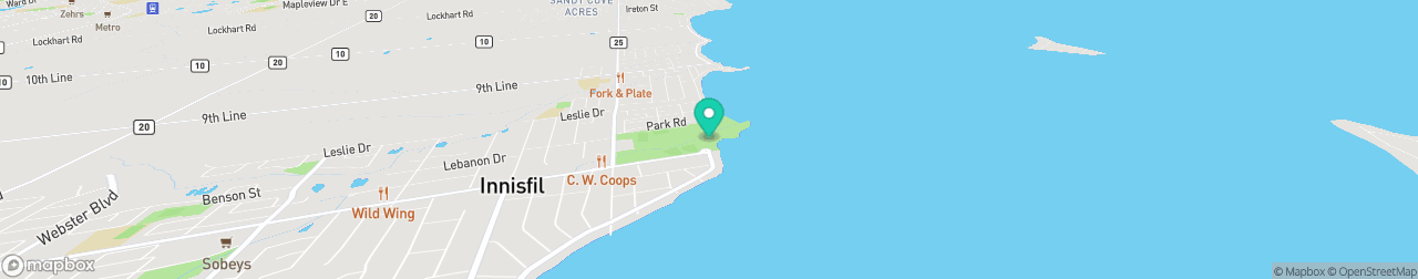 ev charging station on the map