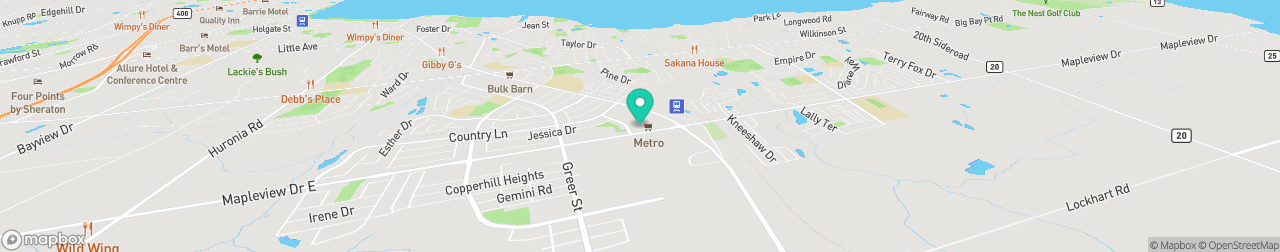 ev charging station on the map