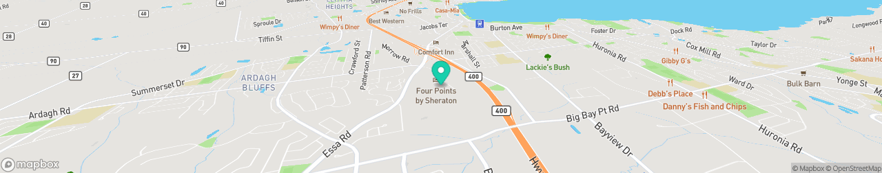 ev charging station on the map