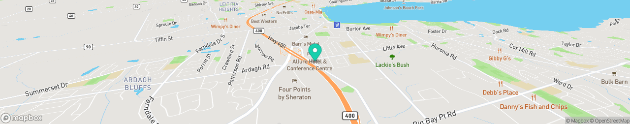 ev charging station on the map