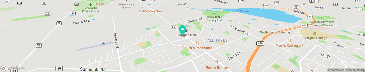 ev charging station on the map