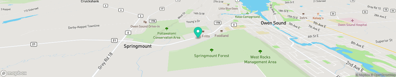 ev charging station on the map