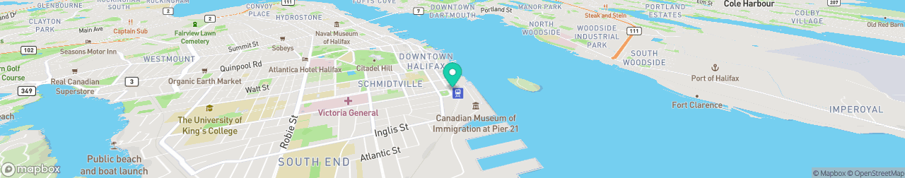 ev charging station on the map