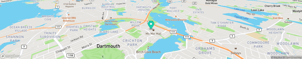 ev charging station on the map