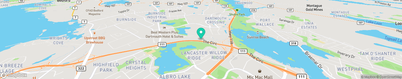 ev charging station on the map