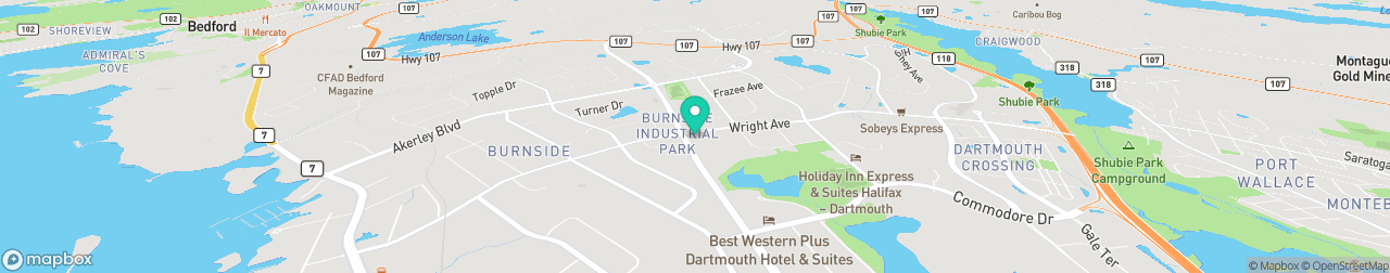 ev charging station on the map