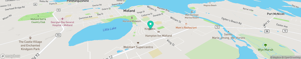 ev charging station on the map