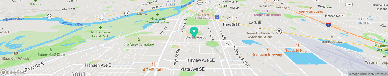 ev charging station on the map
