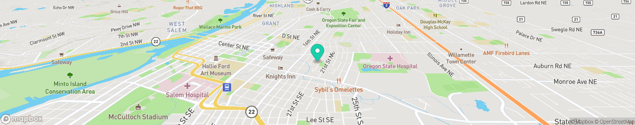 ev charging station on the map