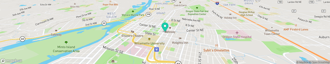 ev charging station on the map