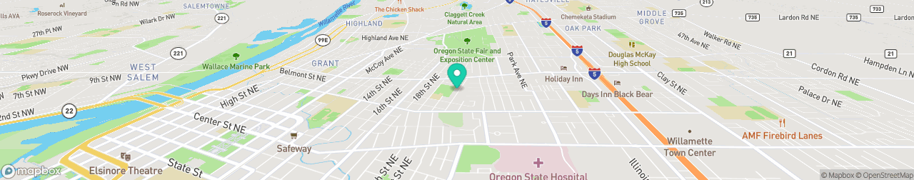 ev charging station on the map