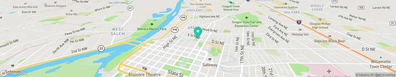 ev charging station on the map