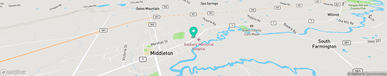 ev charging station on the map