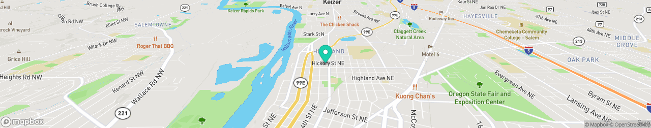 ev charging station on the map
