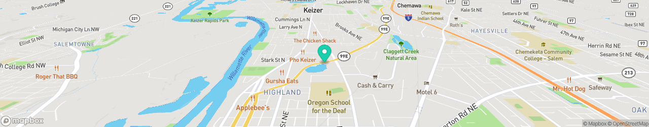 ev charging station on the map
