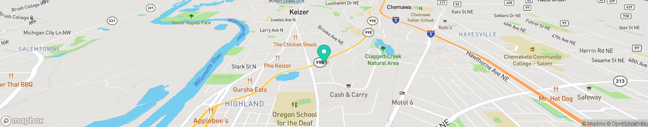 ev charging station on the map