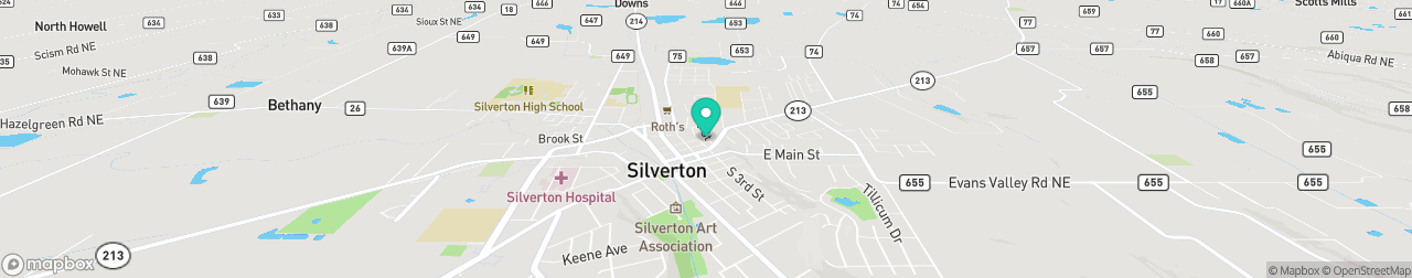 ev charging station on the map