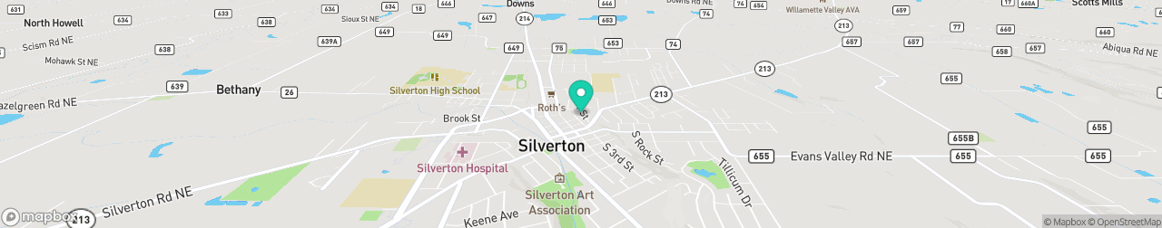 ev charging station on the map