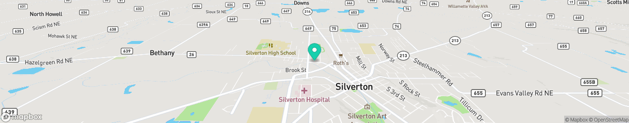 ev charging station on the map